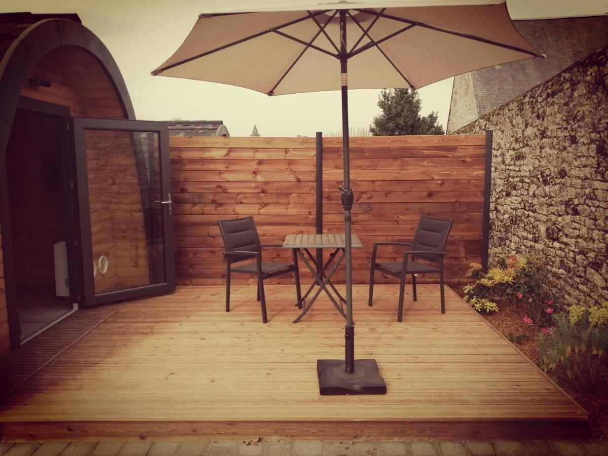 Le Domaine De Pivette Chambre Climatisee Et Insolite Avec Terrasse Privative 아브랑슈 외부 사진